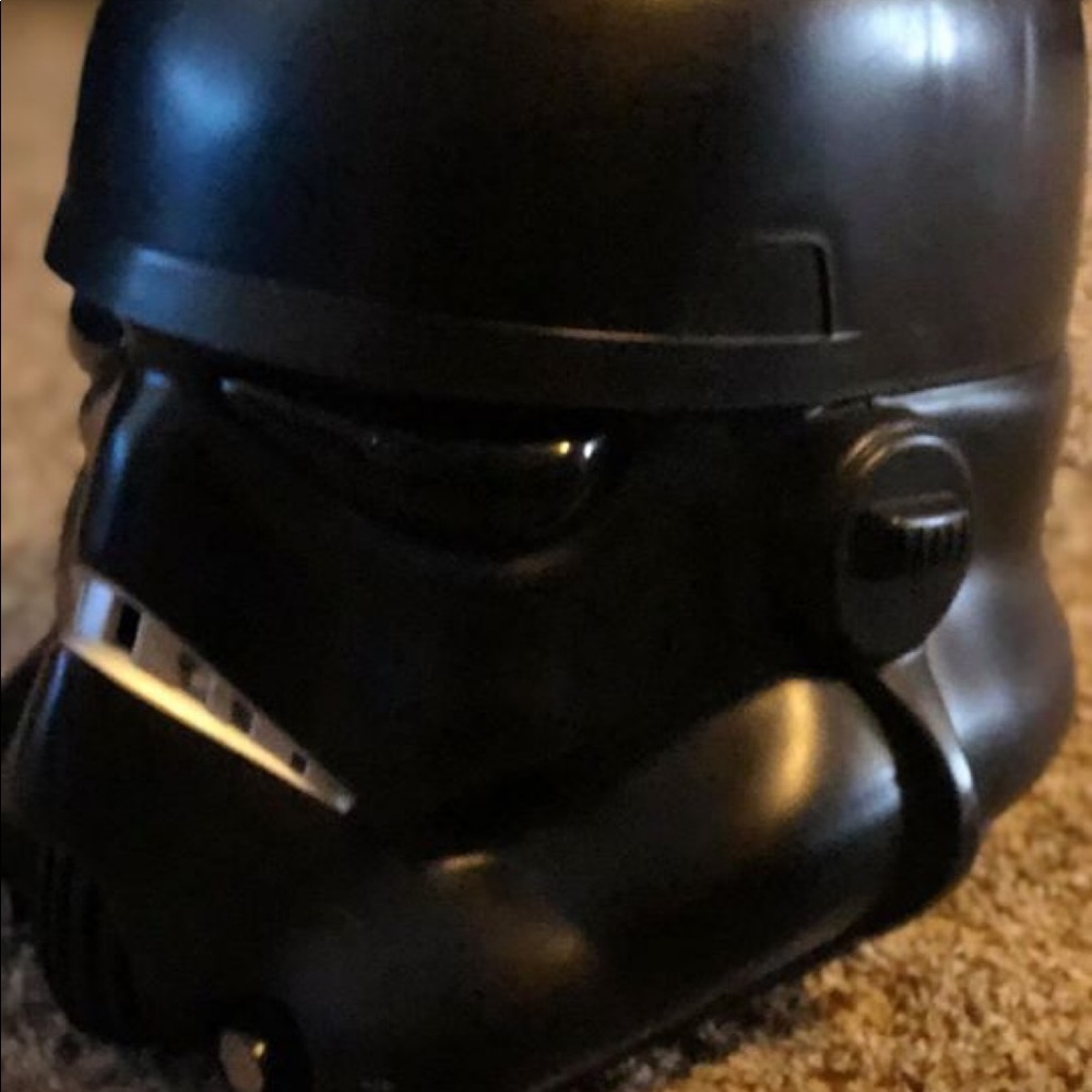 Star Wars strom trooper helmet .